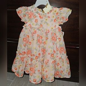 NWT Christian Siriano 2T Toddler Girls Fully Lined Ruffle Light Pink Poppy Dress